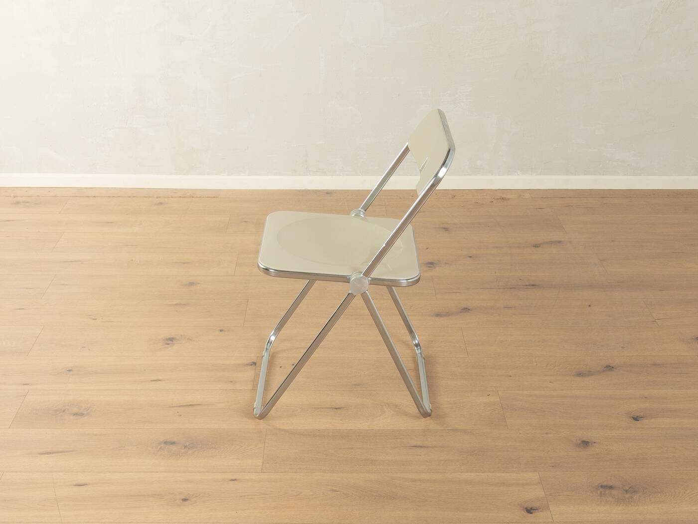 PLIA folding chairs from the 1960s by Giancarlo Piretti for Anonima Castelli (set of 4)