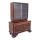 Art Deco style display cabinet, 1940s, Poland.