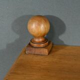 Small solid walnut shelf unit – 1900