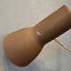 Adjustable Mid Century brown floor lamp