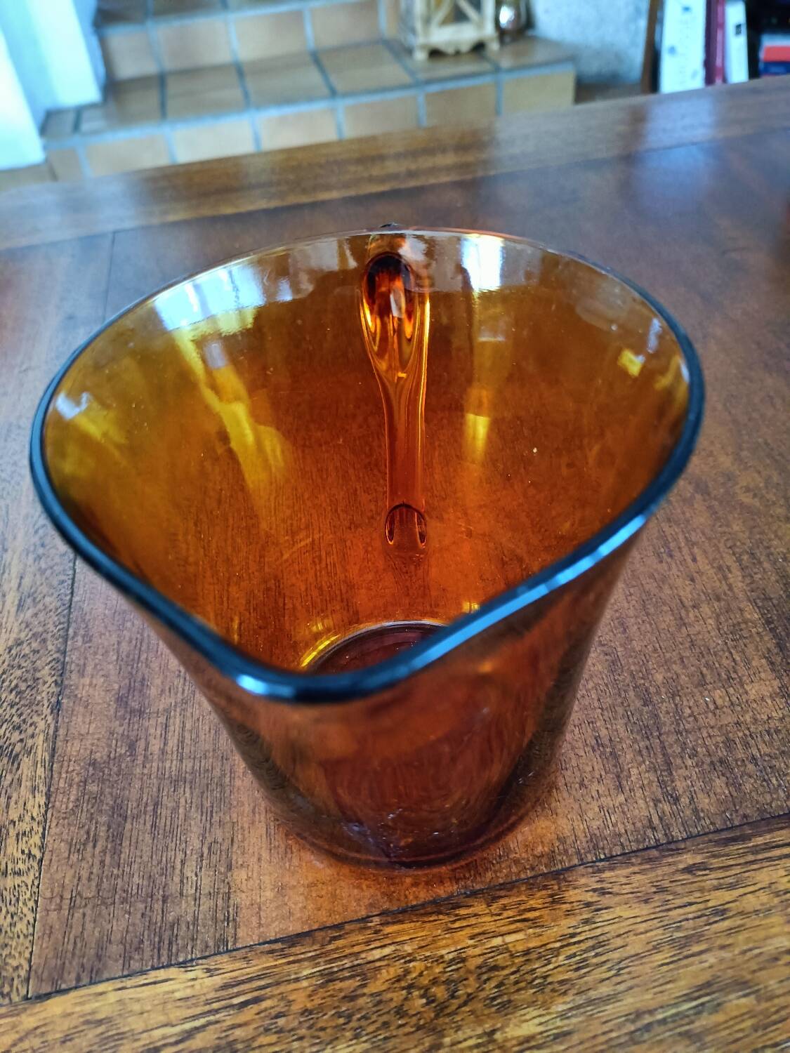 Duralex amber pitcher