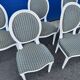 Set of 6 Louis XVI style Medallion chairs