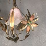 Pale pink flowering chandelier