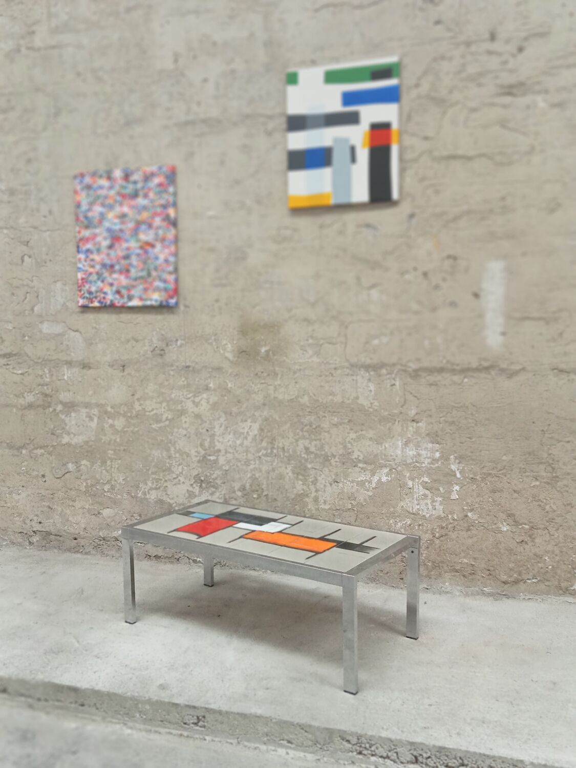 Ceramic coffee table