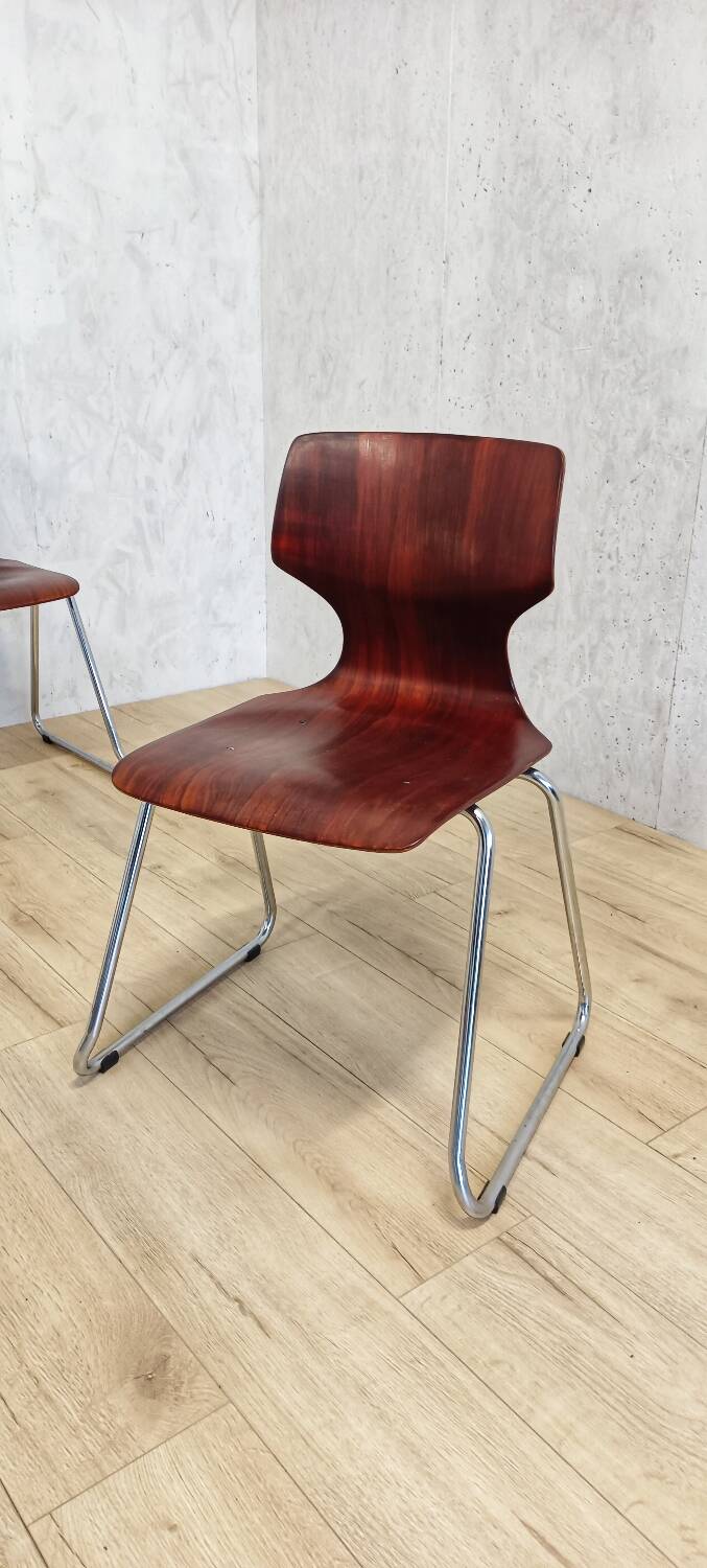 4 Pagholz chairs