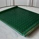 Ceramic top green and gold canning effect 50s