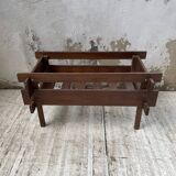 Small modernist oak planter from the 1950s
