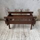 Small modernist oak planter from the 1950s