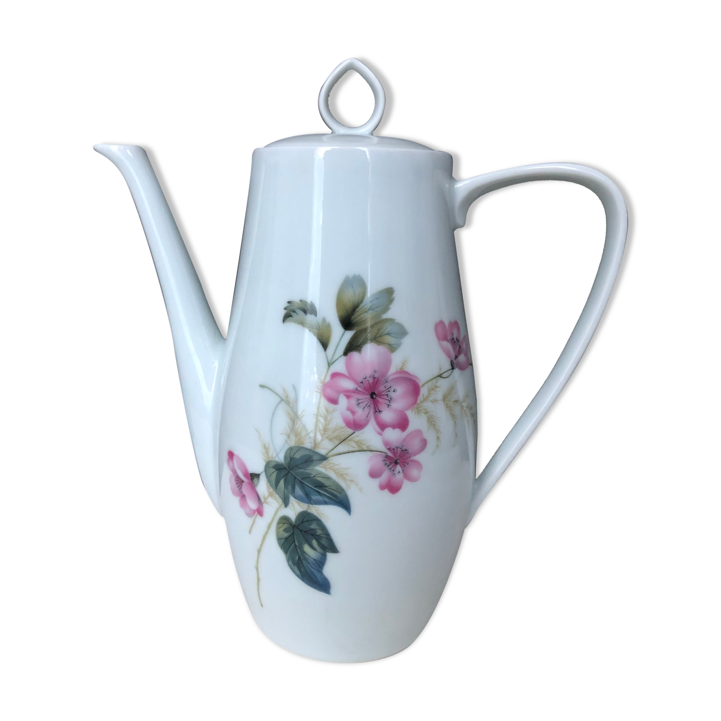 Verseuse en porcelaine de Limoges