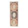Turkish wool hand-knotted runner rug 103x305