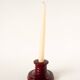 Ceramic candle holder, Bordeaux, Vallauris style, 1960