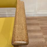 Set of 4 armchairs stamped Hans Wegner "Scandinavian design" 1960.