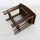 Sixties danish design rosewood nesting tables