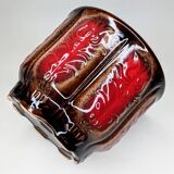 Large vintage fat lava west germany plant pot