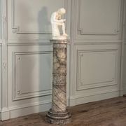 Colonne en albâtre, vers 1880