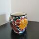 Vintage flowery ceramic from Schramberg, Jar, Planter, Cache Pot.