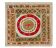 Vintage Turkish hand-knotted rug 124x138 cm