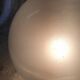 Bauhaus style ceiling light in blown glass - mid 20th century