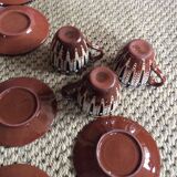 Set of 8 coffee cups