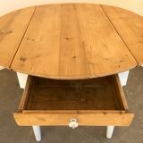 Renovated shuttered table