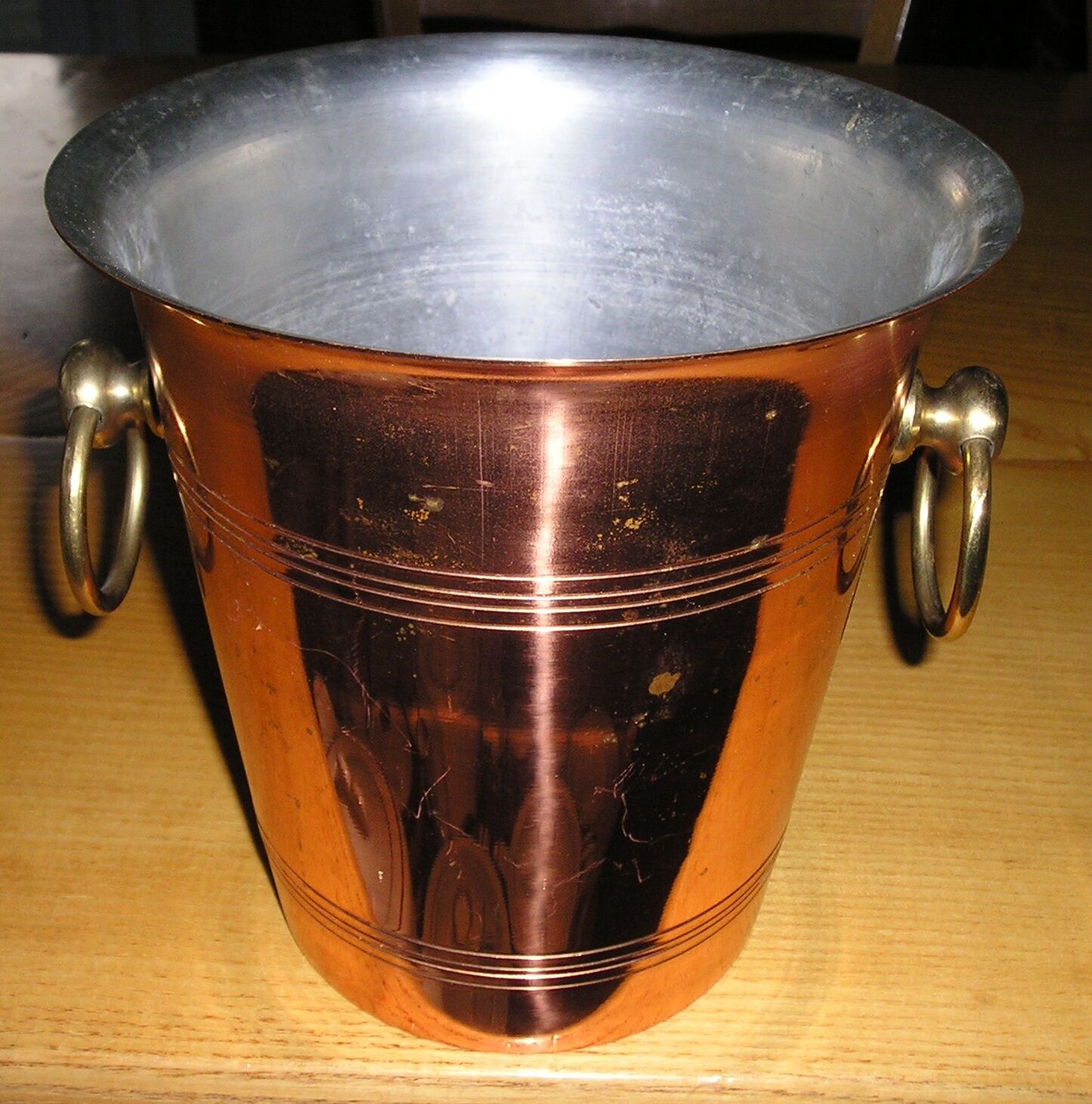 Vintage champagne bucket