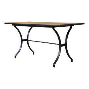 Table de repas en rotin