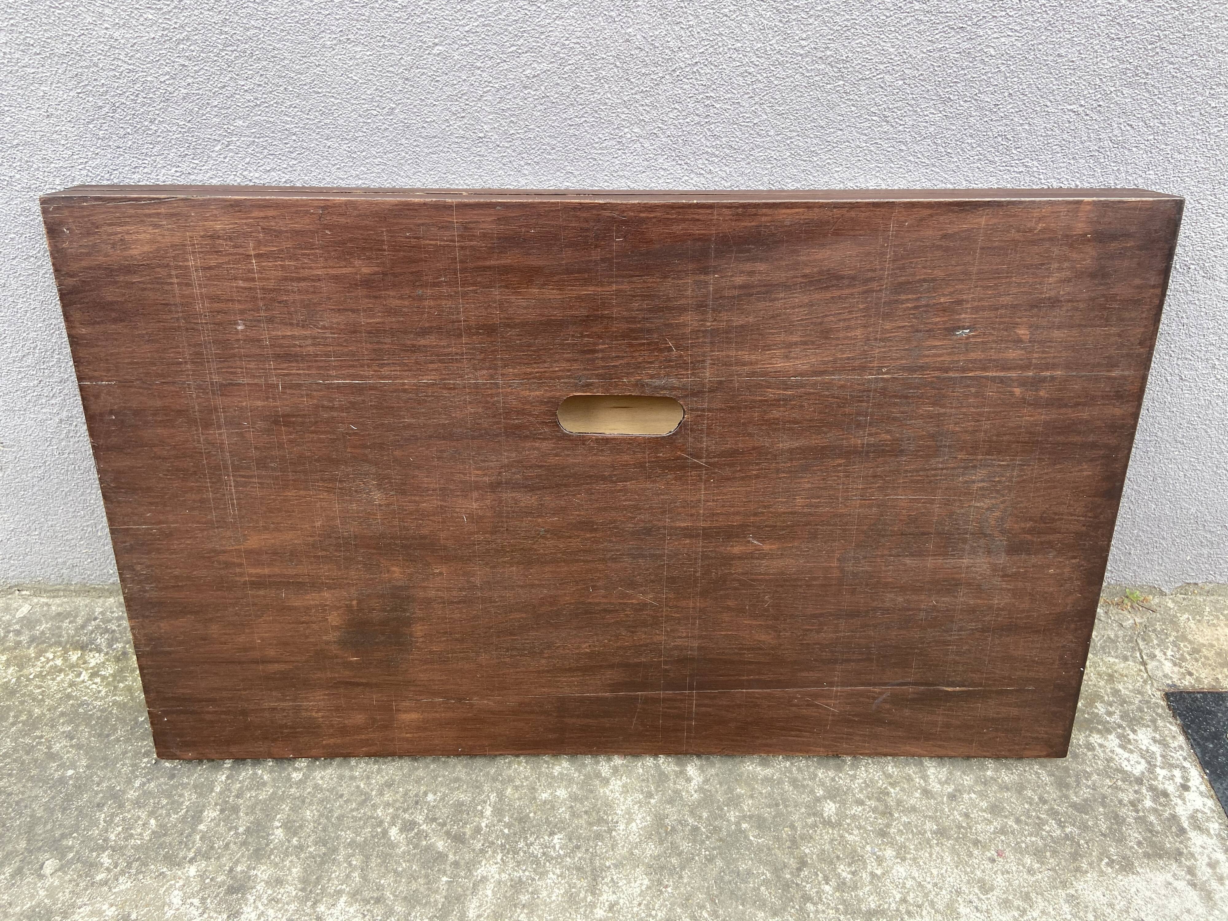 Wooden upholstery table