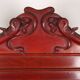 Antique Art Nouveau walnut buffet with decorations, Italy, 19th century.