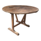 Winemaker's table