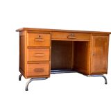 Office schoolmaster 1950 solid oak