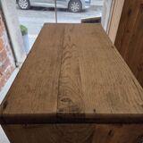 furniture with enamel plaque