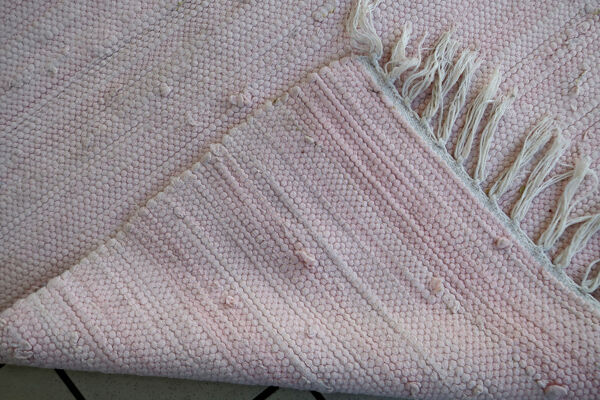 Handmade Indian vintage carpet 80cm x 131cm 1970s