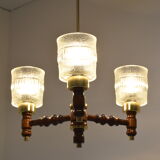 Mid-century Chandelier by Jilove u Decina,1970‘s