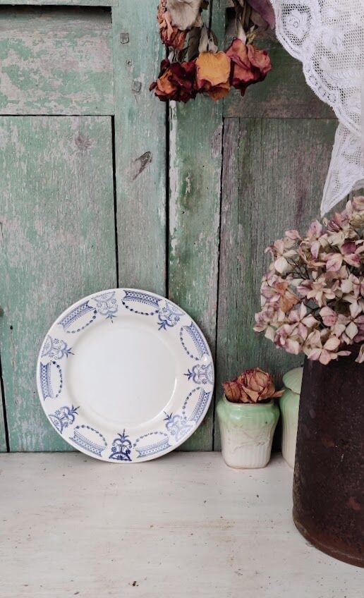 Dessert plate Moulin des Loups / Colonial