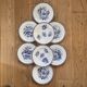 8 plates Iron Earth Landscapes