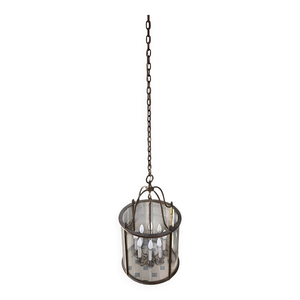 Lustre lanterne cylindrique grand format — Beyit