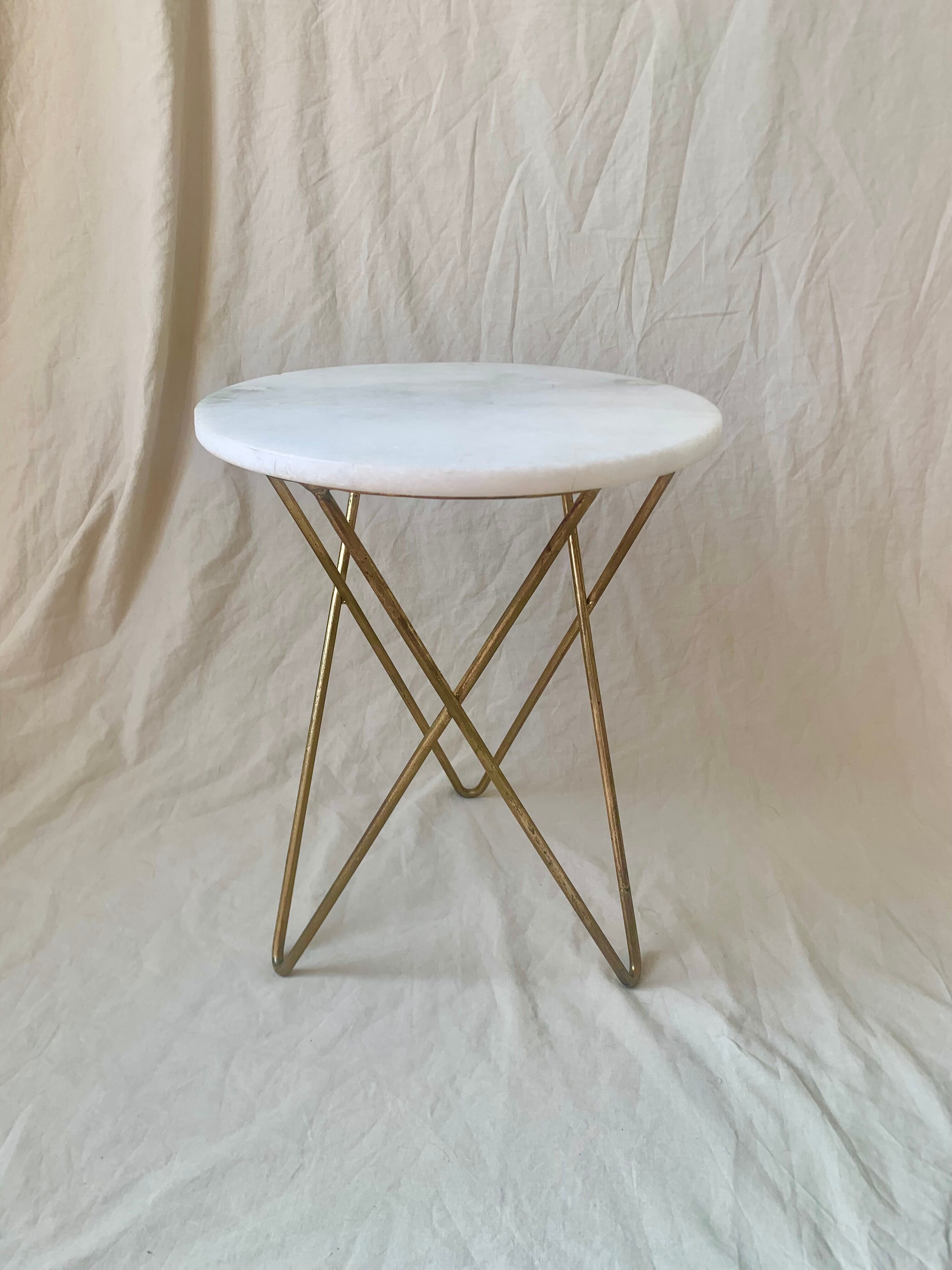 Marble side table