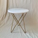 Marble side table