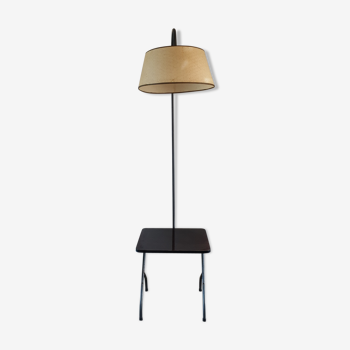 Lampe liseuse avec tablette formica des années 50