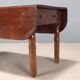 Antique mahogany side table, England, 19th century.