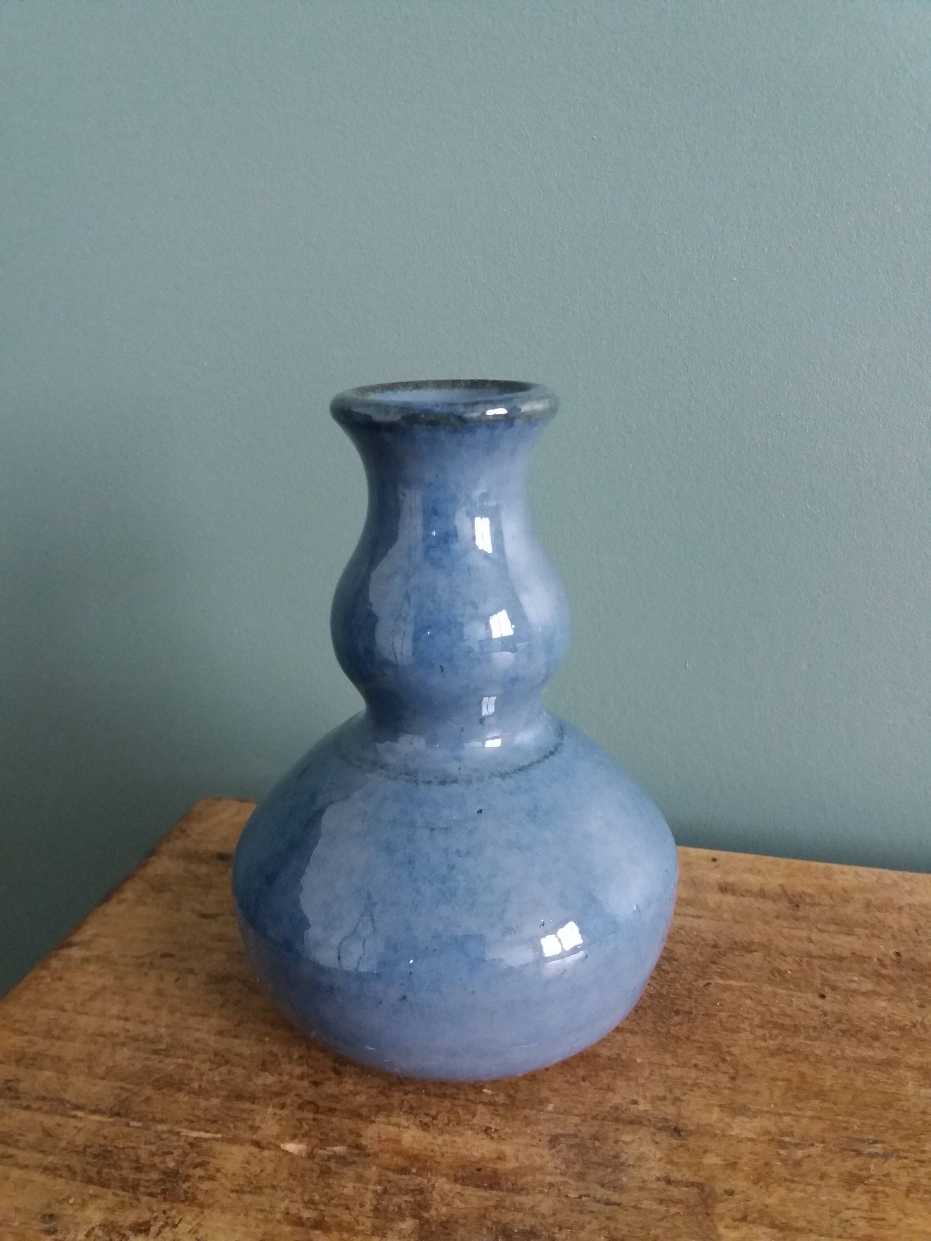 Signed vase, handmade ceramic