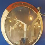 Industrial czech convex railway mirror, 1960s - 135cm