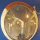 Industrial czech convex railway mirror, 1960s - 135cm