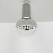 Set of 2 Large 1970s Modernist Flush Lamps by Motoko Ishii for Staff