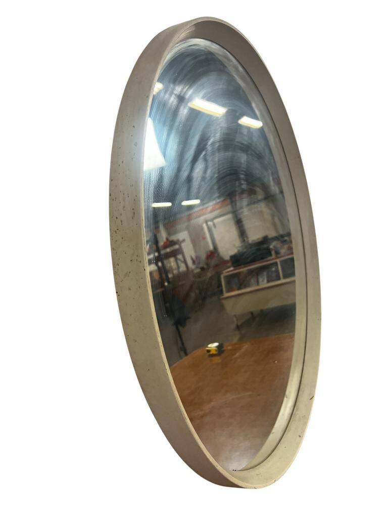 Miroir rond Space Age vintage