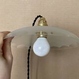Petite suspension en verre ancienne