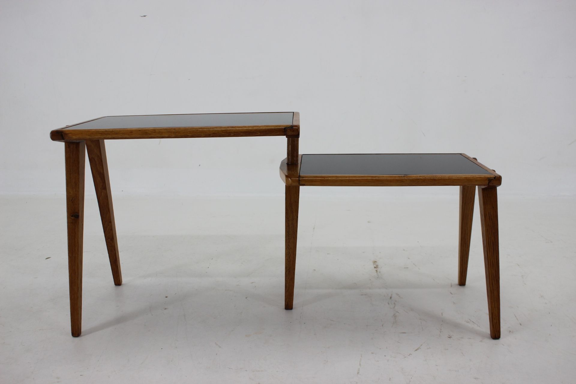 1960s Oak Side Table by Krasna Jizba ,Czechoslovakia