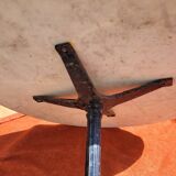 Bistro table with marble top