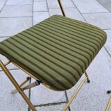 Pair of vintage folding chair Lafuma