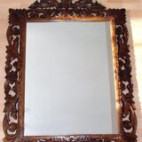 Mirror in a carved frame , 1940s - 130x92cm
